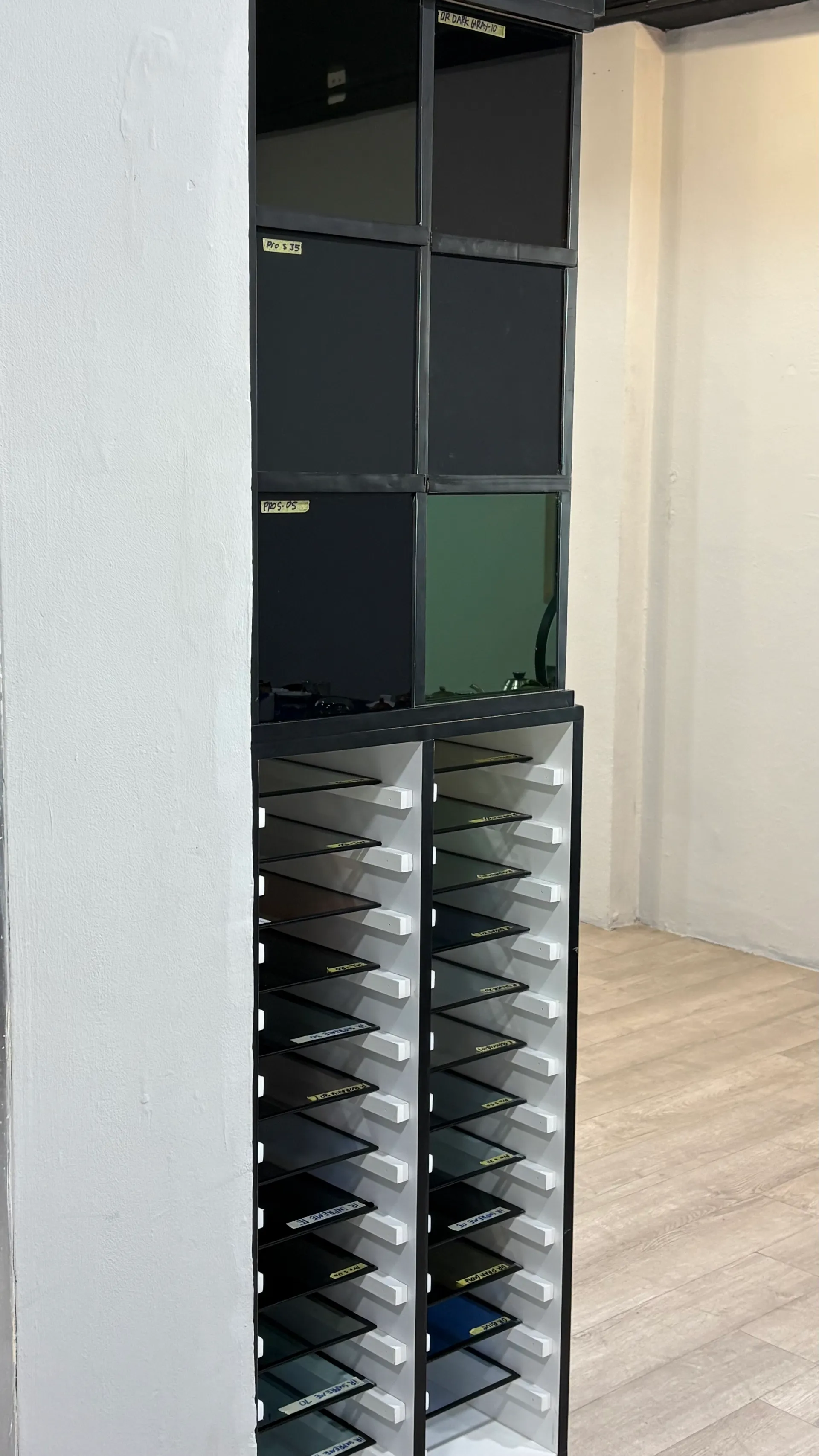 GTint film samples display